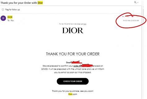 dior order processing|dior shop online.